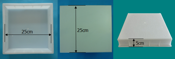 平面磚塑料模具